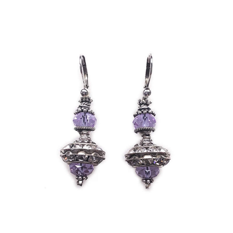 Veilchen Ohrringe Viola odorata | ORV1